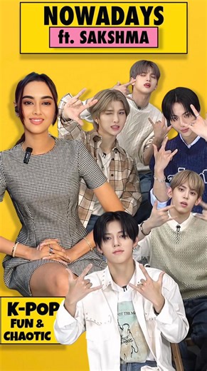 1.9K views · 16 reactions | K-POP FANS! Here’s a sneak-peek into @cube_nowadays Indian Interview with @sakshmasrivastav ! Watch the full episode now on the ZoomTV YouTube Channel! ✨❤️ . . #NOWADAYS #lets_get_it #KPOP #sakshmasrivastav #sakshma #Enow #kpopedit #sugarcubies #cubeentertainment #interview #exclusive #zoom #zoomtv | Zoom TV | Facebook