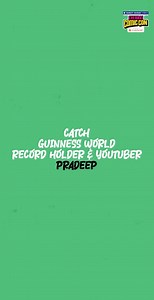 1.1K views | Watch Guinness World Record Holder & YouTuber Pradeep perform live at the first ever Chennai Comic Con! Happening on 17th - 18th February 2024 at Chennai Trade Centre, Nandambakkam Book Your Passes via the link in bio. Comic Con India | Chennai Comic Con | CCC | CCC 2024 | Pop Culture Event | Fandom | Gaming | Cosplay | Comics | TV | Films | Entertainment | Toys | Merch | Streaming | Live Event | Passes | Book My Show | Gaming Tournaments | Comic Con India | Facebook