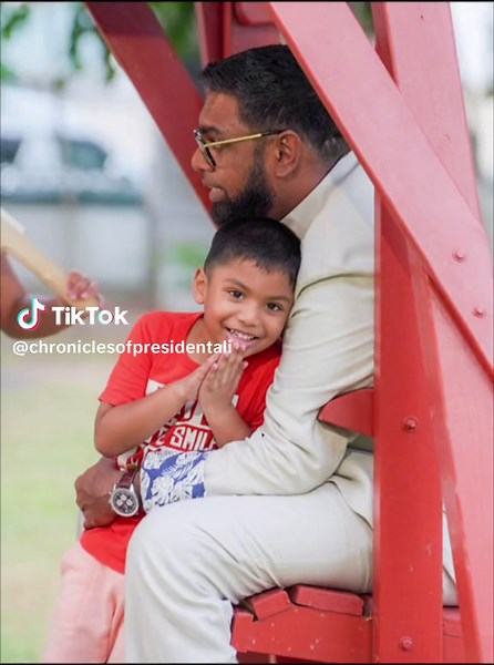 President Dr Irfaan Ali Quality Time with Zayd