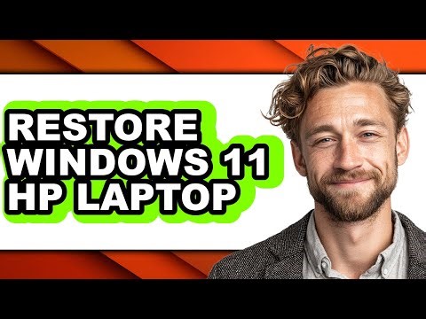 How to Restore Windows 11 Hp Laptop - Step by Step