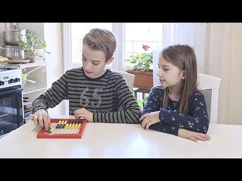 Math Craft Tutorial #1 - How to count on the abacus