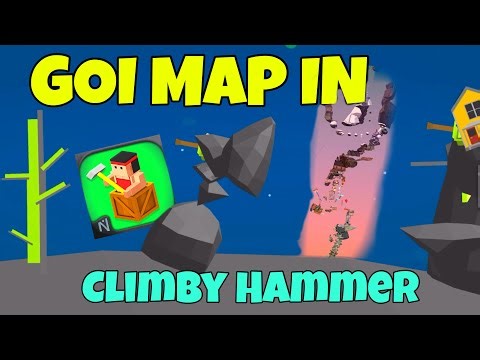 Getting over it map in Climby Hammer | Most Accurate map of GOI in the World