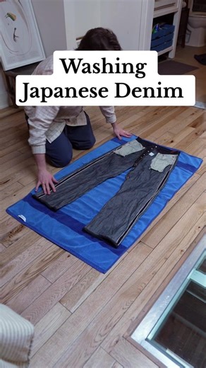 How to Wash Japanese Selvedge Denim Properly