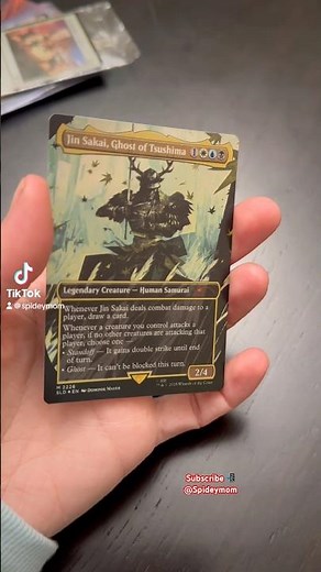 Ghost of Tsushima Secret Lair UNBOXING — These MTG Cards Are INSANE! #mtg