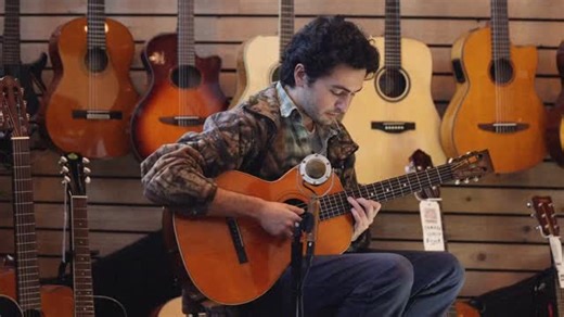 This 1900’s J. F. Stetson ( Larson Brothers) parlor guitar is part of the highly coveted and revered stable from Carl and August Larson, brothers who were firmly establishing themselves in Chicago at the leading edge steel-string flat-top design. A real gem of a prewar flat-top, superbly responsive, with a sharp attack, with mellow sustain and charming sparkle. C’mon in & check it and all the latest & greatest gear out! | Empire Guitars | Facebook