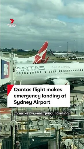 Qantas flight QF643 makes emergency landing at Sydney Airport