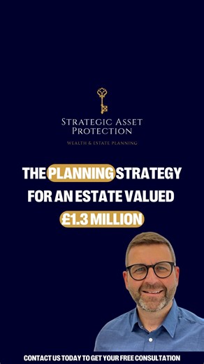 The planning strategy for an estate valued £1.3 million… Follow (me) @TheAssetProtectionGuy For More📚 This is just a quick overview, if You need further Information visit the link in my bio 🔗 - #estateplanning #estateplan #estateplanning101 #asset #assetprotection #trusts #will #wills | The Asset Protection Guy