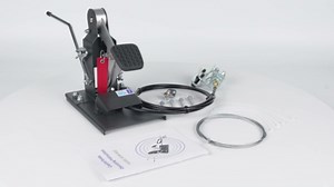 Universal Dual Brake Pedal Passenger Side for Driver Training & Multi-Vehicle Use, Dual-Piston Hydraulic System, No-Drill Install, New Student Driver Learn to Drive Training Brake