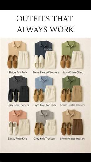 Outfits That Always Work | Men’s Style Rules