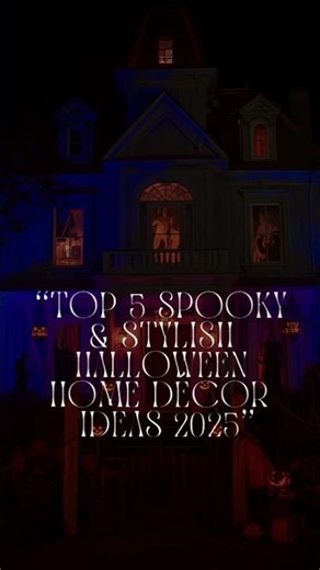 Halloween Home Décor 2025 👻| 5 Easy DIY Ideas #halloweendiy #spookyseason #halloween #halloweendecor