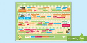 Spring Term 2026 Display Calendar