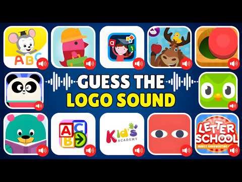 Guess The Early Learning App Character Logo Sound 🔊 | ABCmouse, Khan Academy Kids, Lingokids