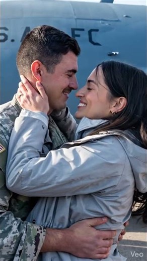 Air Force National Guard Unit Returns Home for Christmas after a Deployment