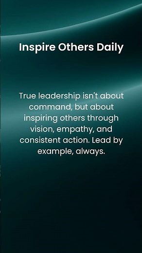 Authentic Leadership: Inspire Others & Lead by Example