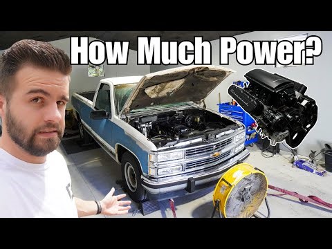 I LS Swapped My Grandfathers OBS Chevy… Now Let’s Dyno It…