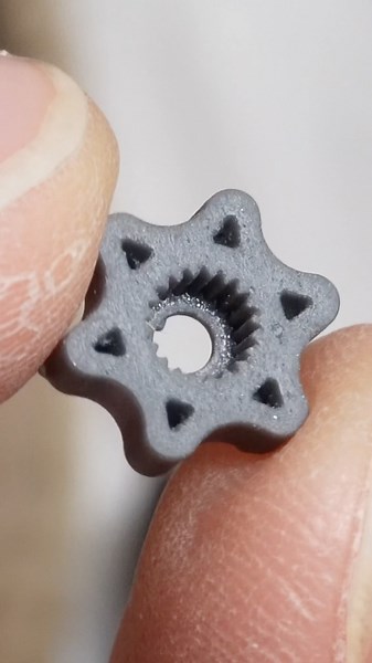 Designing a tiny component to make my robots stronger! #3dprinting #engineering #robotics
