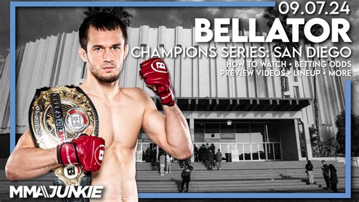 How to watch Bellator Champions Series – San Diego: Who's fighting, lineup, start time, broadcast info