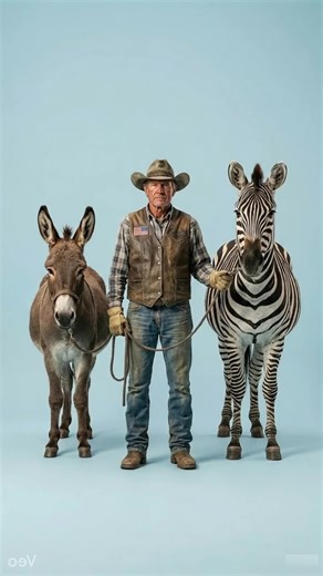 Was passiert, wenn man ein Zebra mit einem Esel kreuzt? Lerne das Zonkey kennen #Zonkey #ZebraEselKreuzung #TiereFakten #Tierwelt #NaturWunder