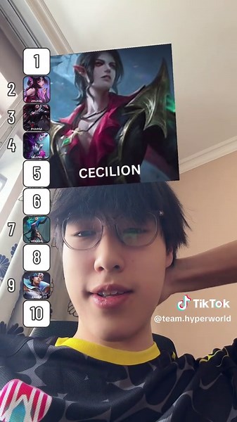 Hyperworld багийн тоглогч AMETY 1-10 хооронд MAGE HERO эрэмбэллээ.