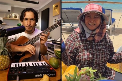 WATCH: The Kiffness riffs on fruit vendor in latest viral hit