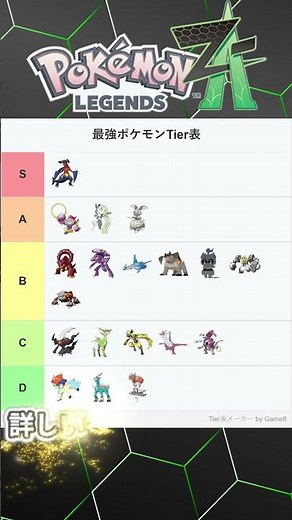 【ポケモンZ-A】シーズン5のティア表決定版！本編で全キャラ解説してるよ！