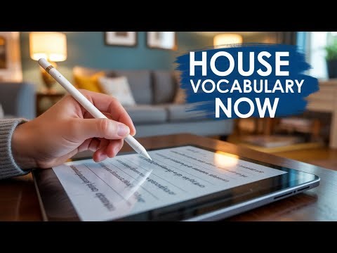 House and Home Vocabulary | English Learning Video