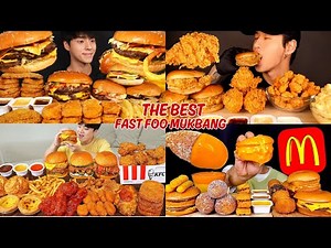 THE BEST FAST FOOD MUKBANG🍔🍕🍟| SATISFYING ASMR COMPILATION 🤤