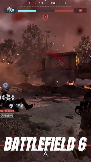 Battlefield 6 multiplayer gameplay #gamingshorts