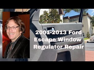 2001-2013 Ford Escape, Mercury Mariner Window Regulator Replacement & Repair Right Front