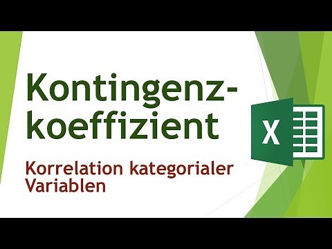 Kontingenzkoeffizient in Excel berechnen - Daten analysieren in Excel (48)