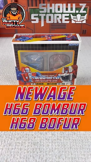 Unboxing of Transformers Newage H66 Bombur (Gears) & H68 Bofur (Swerve). Want to WIN some figures? Check the LINKTREE link in my bio! . #transformationtuesday #h66 #bombur #gears #h68 #bofur #swerve #transformers #autobots #g1 #minibots #toysofinstagram | The Rusty Mechanic Transforms
