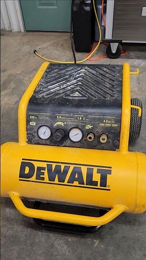 Dewalt Air Compressor Diagnosis (Won't Turn Off When Full) Part 2