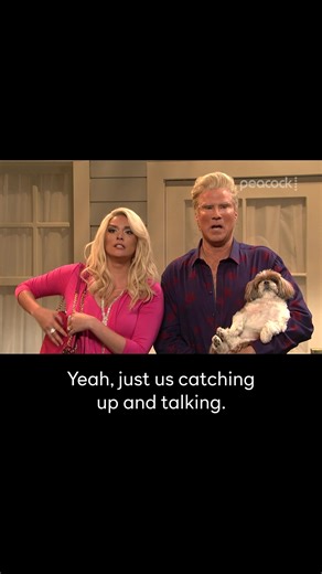 Just a casual sit-down with friends 🙂‍↕️ @nbcsnl is streaming on Peacock. #WillFerrell #SNL #SaturdayNightLive #Comedy