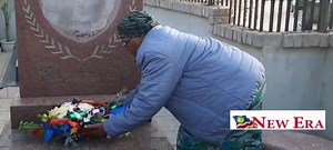 19K views · 398 reactions | Wreath... Deputy Prime Minister Netumbo Nandi-Ndaitwah has urged Swapo members to be guided by the principles of the party as they face a huge task during the 2022 congress. She said peace and unity must prevail. She appealed while visiting the family of the late Swapo stalwart Nathaniel Maxuilili in Walvis Bay. She was joined by other party members laying a wreath. | New Era Newspaper | Facebook