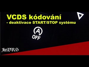 VCDS kódování - deaktivace START-STOP systému