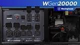 Check The Home Depot's Q&A Before Buying: Westinghouse 28,000/20,000-Watt Gas Powered Portable Generator with Remote Electric Start and 50 Amp Outlet for Home Backup