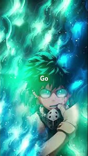 Imagine It’s saying Todoroki￼