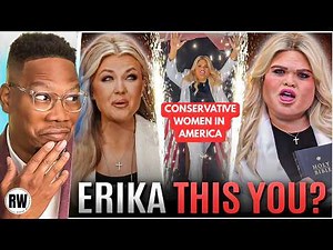 Druski Airs out Erika Kirk & TPUSA