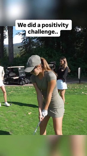 Where are my hot heads at 🙋‍♀️ I’ve gotten SOOO much better over the years but I wouldn’t say I’m ms positive after hitting a bad shot #golf #golfer | Sabrina Andolpho