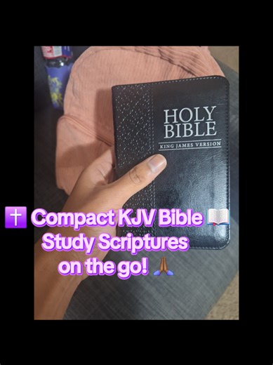 Compact KJV Bible: Perfect for On-the-Go Study