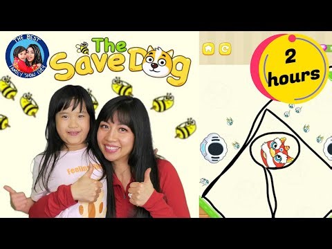 Save the Dog walkthrough Level 1 to 154. Compilation of funny gameplay with Ella and Mommy.
