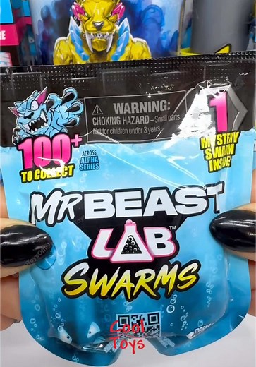 Exploring MrBeast Lab Swarms Single Blind Bag Micro Beasts