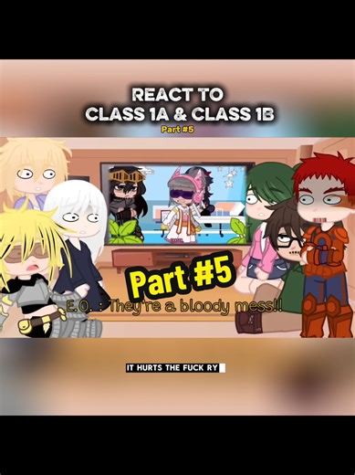 MHA React To class 1 A & Class 1B | Part 5 #mhaedit #class1a #bnha #bkdk #MyHeroAcademia