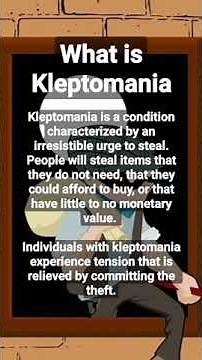 What is Kleptomania