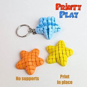 Mini Flexi Tessellated Star-stl for 3d Printing - Etsy