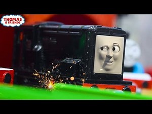 DIesel MOVES In Front Of Thomas! | Thomas & The Billboard | Thomas & Friends | Scene Remake