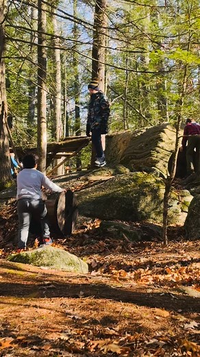 There are endless benefits to building forts with other children! 💚 From much-needed sensory input to boosting teamwork, problem-solving, and confidence, fort building works on every aspect of child development. It's also how children create meaning and value to their environment. There's good reason it is a classic play scheme! | TimberNook