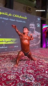 A bodybuilder who went overboard with the tanning. | The Ring