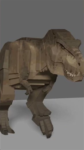 Reanimated Rexys walk run and maybe more in the future #jurassicblocky #rexy #jurassicworld