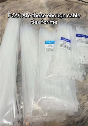 Cable ties #cableties #zipties #tiktokmademebuyit